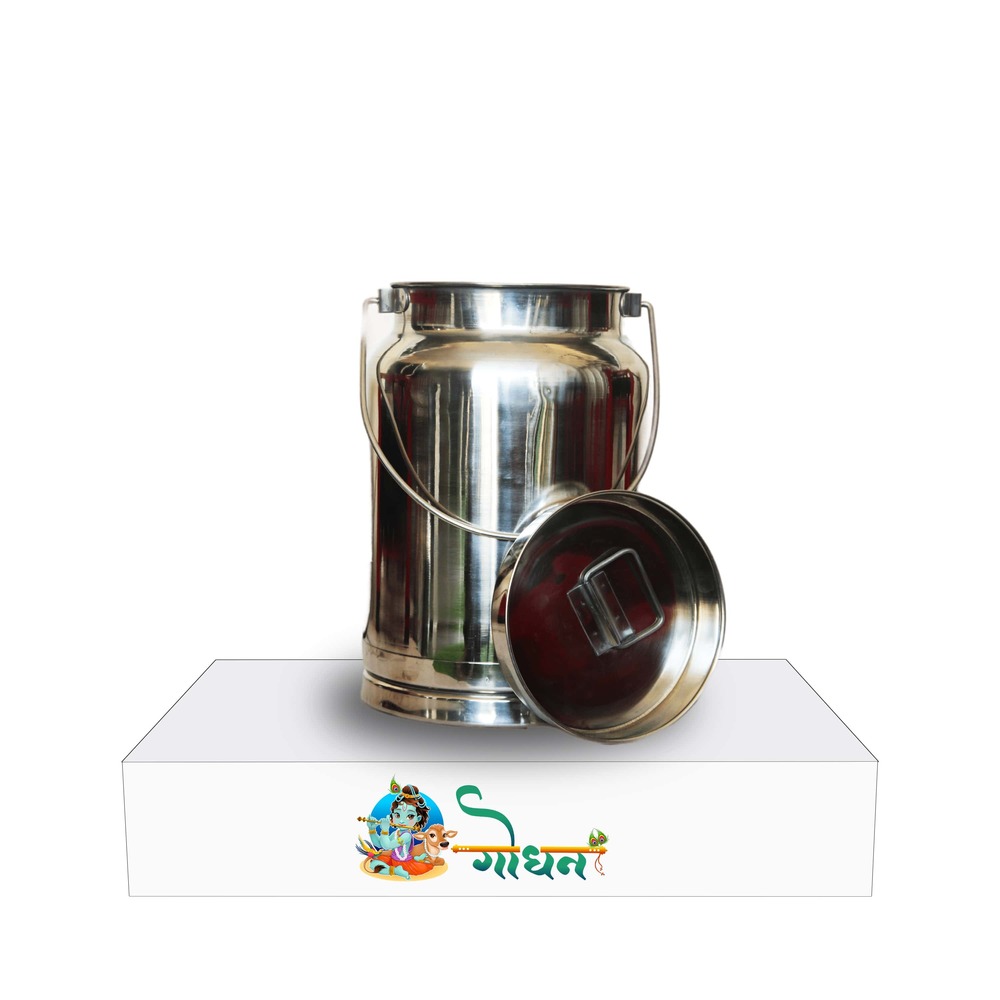 10 Ltr Can - Color: Silver