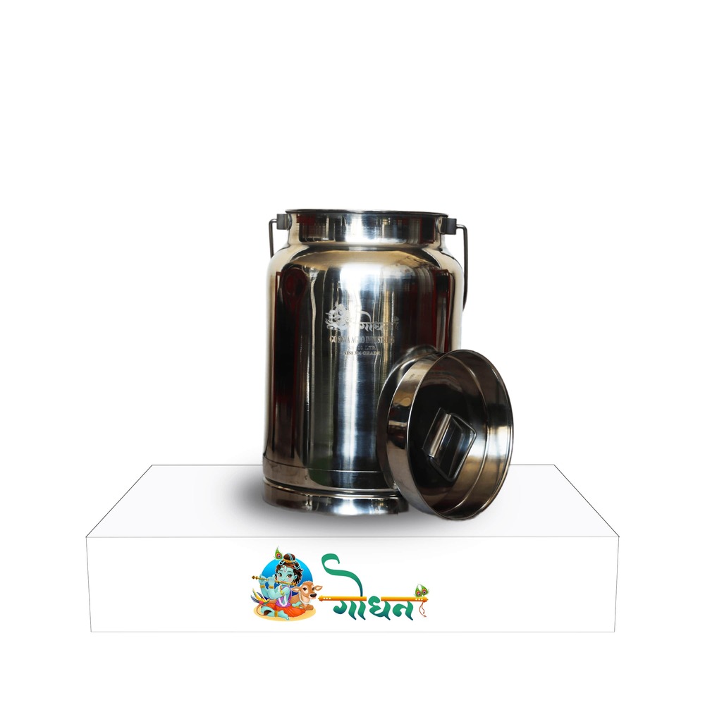 10 Ltr Can - Color: Silver