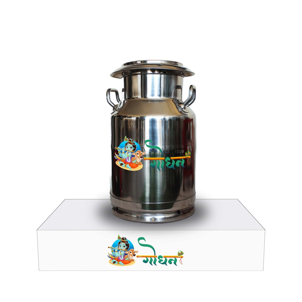 20 Ltr Can - Color: Silver