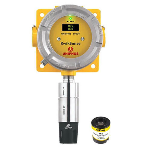 Kwiksense Smart Digital Gas Transmitter - Color: Grey / Metallic