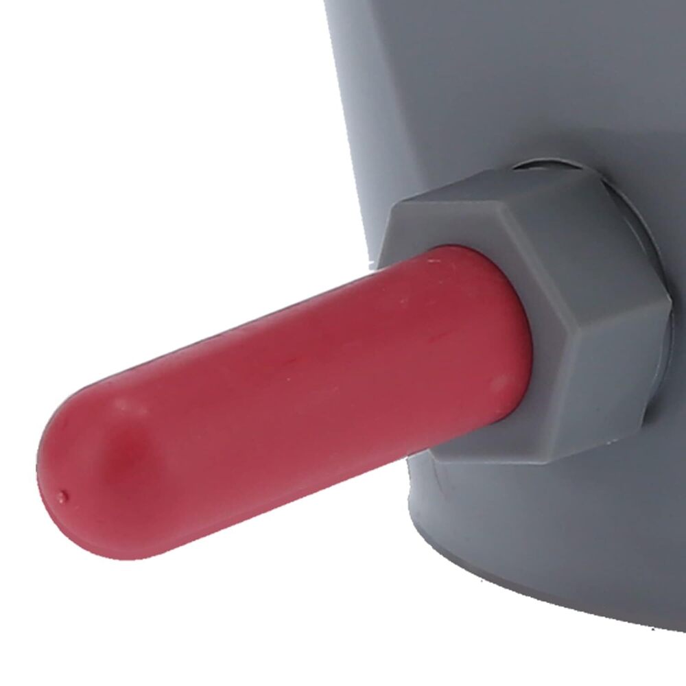 Single Neeple Feeding Bucket - Color: Grey