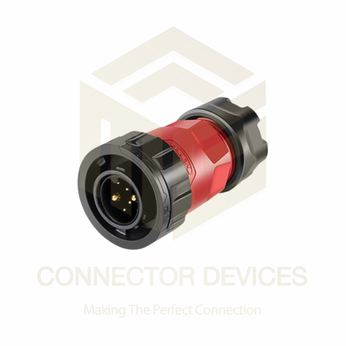 YM20 10A 8Pin Male Plug IP68 Waterproof Power Connector Plastic Shell Solder Terminal