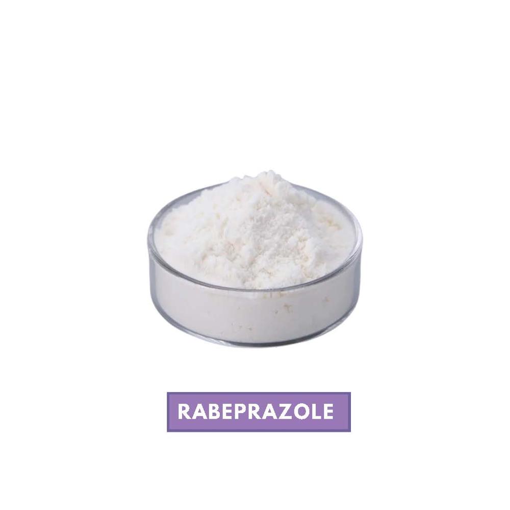 RABEPRAZOLE POWDER - Crystalline Powder, White Color, CAS No: 117976-89-3 | Purity: 99.9%, Melting Point: 138-140°C, Solubility: Slightly Soluble in Water