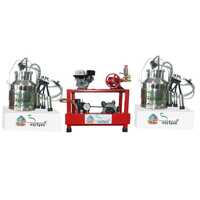 Godhan GS 350 Oil All in One Double Power Double Bucket Milking Machine