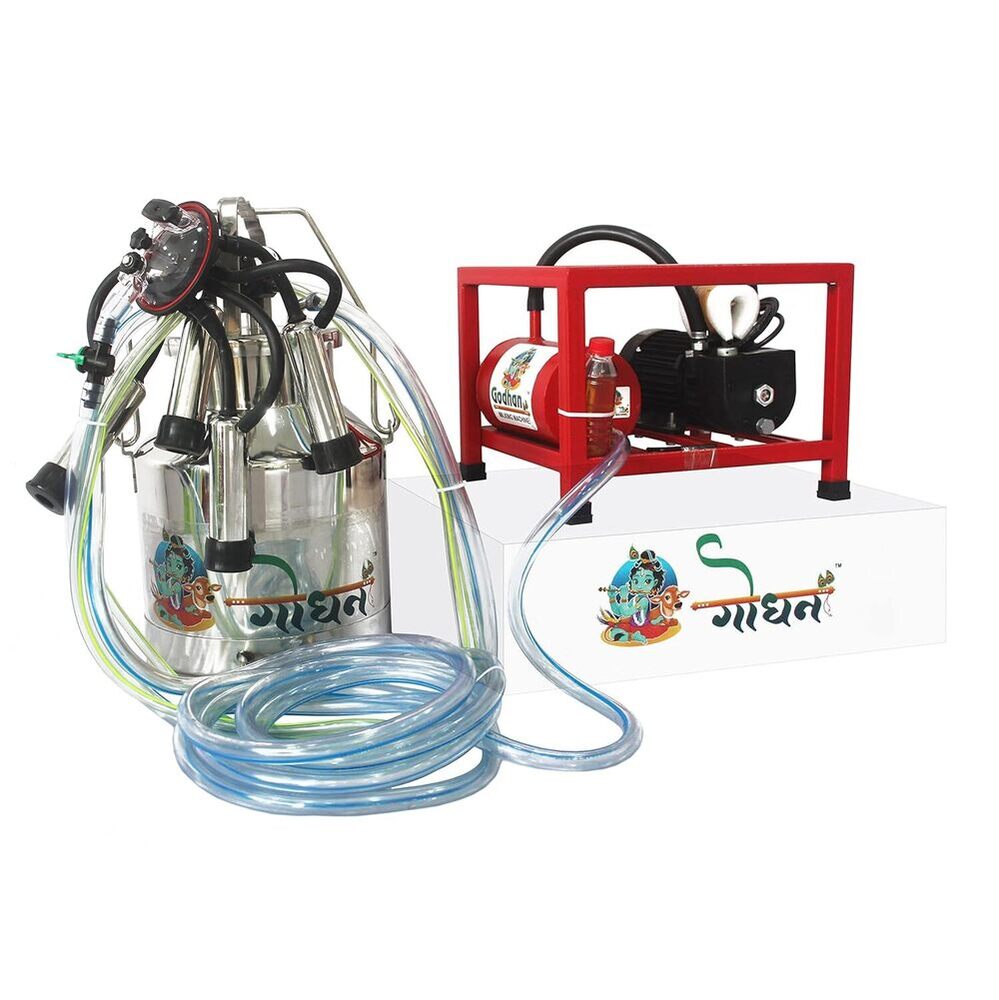 Godhan GS 200 Oil Milking Machine For 15 To 20 Cow & Buffaloes