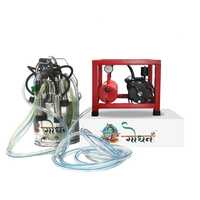 Godhan Gs 300 Oil Double Power Single Bucket Milking Machine (for 25-30 Cows And Buffaloes) - Feature: Good Quality
