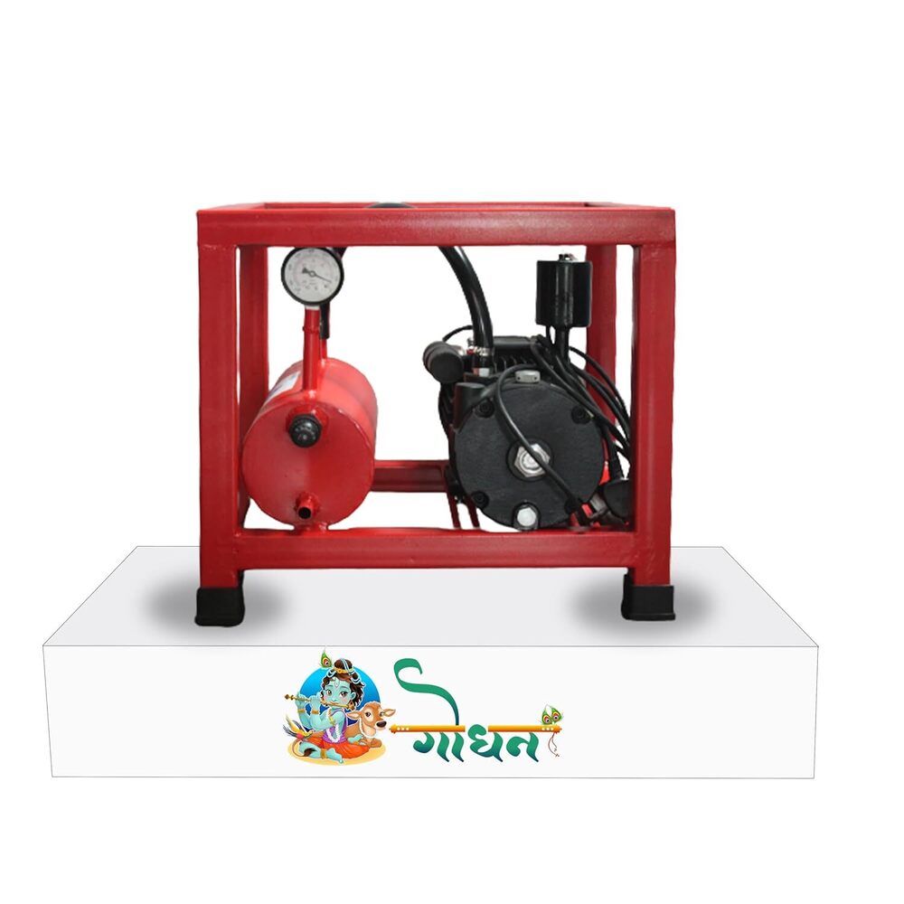 Godhan GS 300 Oil Double Power Single Bucket Milking Machine (for 25-30 Cows and Buffaloes)