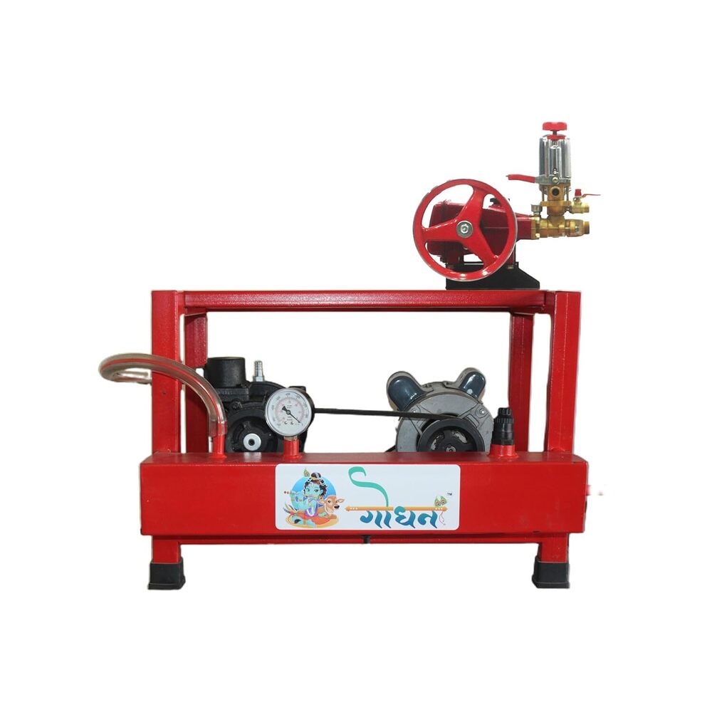 Godhan GS 350 Oil Single Bucket Milking Machine With HTP (for 30-35 Cow's and Buffaloes)