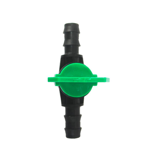 Ball Valve - Plastic Material | Manual Control System, Black Finish, Suitable For Industrial Use, High Quality Design