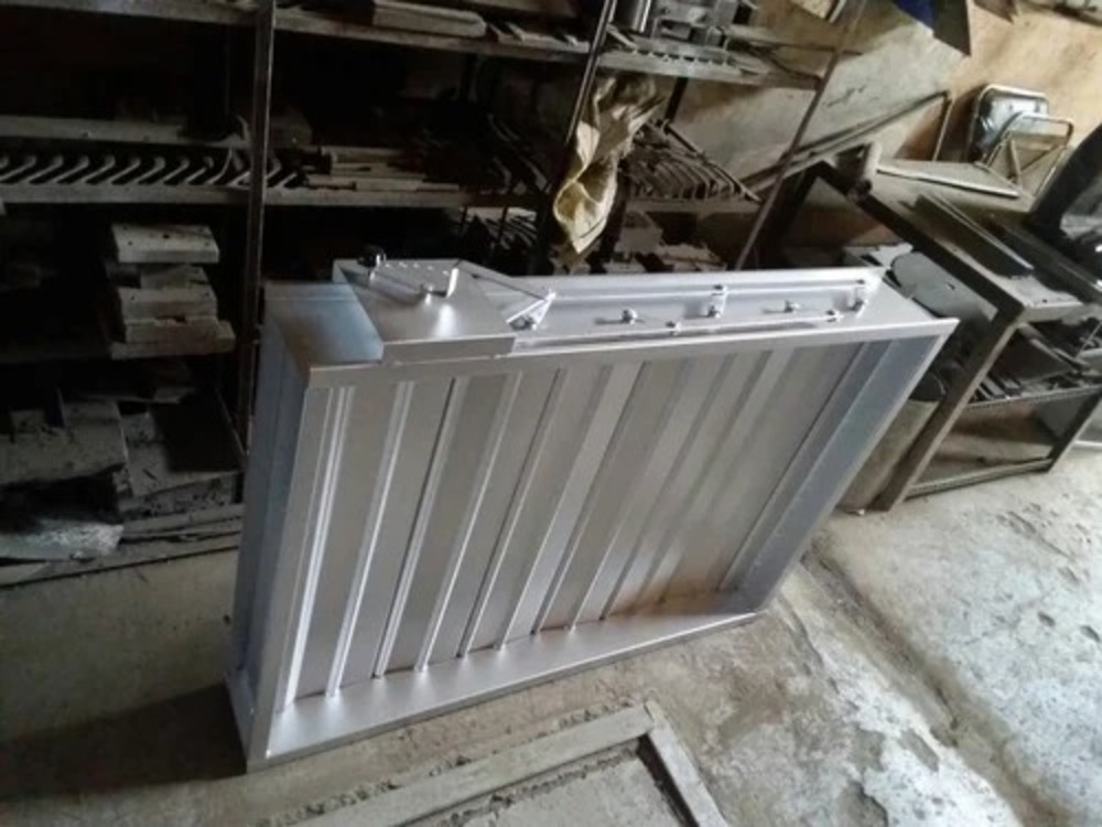 Volume Control Duct Dampers - Color: Sliver