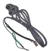 3 Pin Ac Power Supply Cord - Color: Gray
