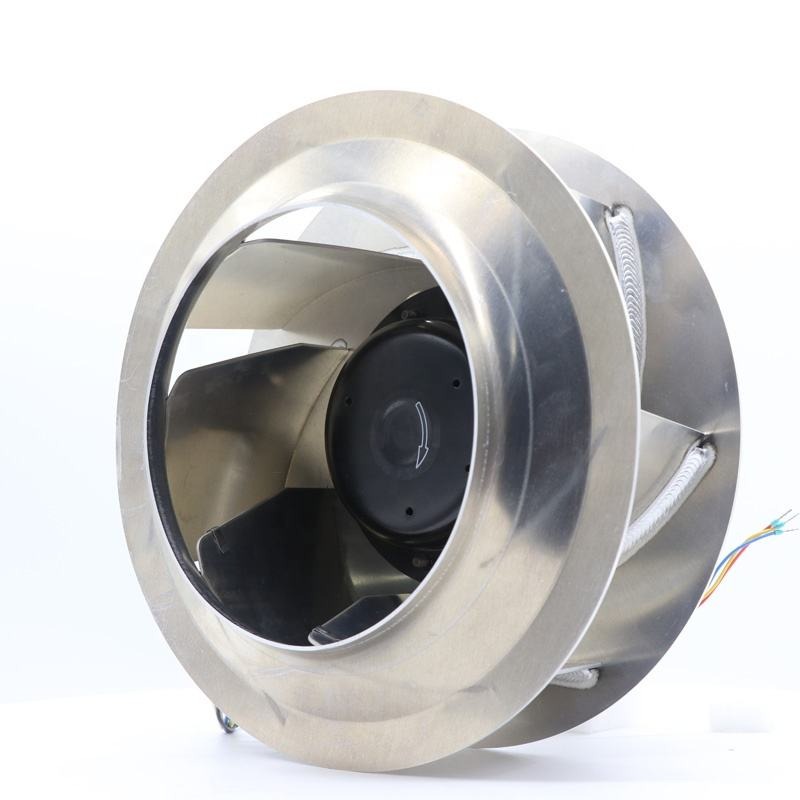 ebmpapst R3G250-RR15-P2 80V DC 475W 5.9A 3600RPM 250mm IP55 Air Conditioner Inverter Centrifugal Cooling Fan