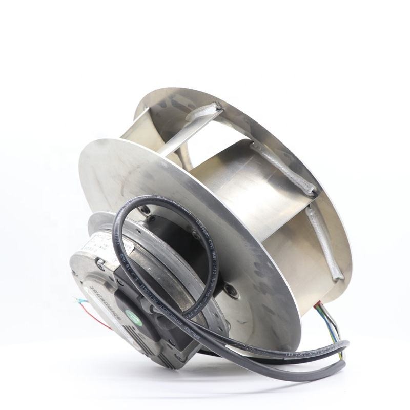 Ebmpapst R3g250-rr15-p2 80v Dc 475w 5.9a 3600rpm 250mm Ip55 Air Conditioner Inverter Centrifugal Cooling Fan - Color: Silver