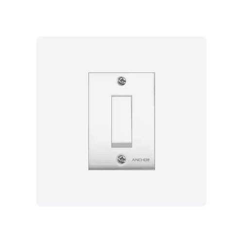 White Anchor Penta PC 20A 1 Way Power Switch