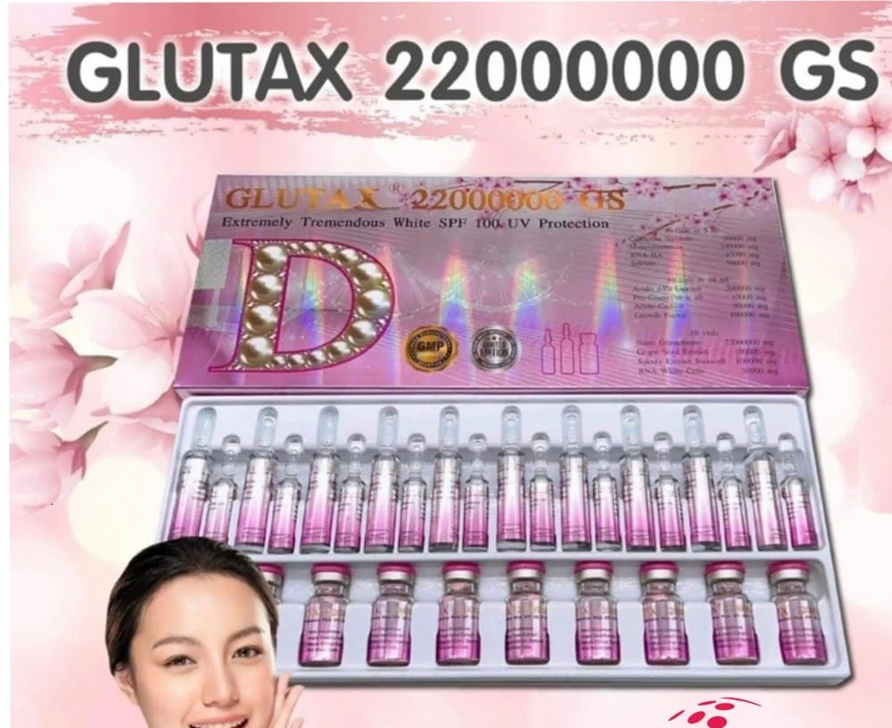 Glutax 22000000Gs Extremely Tremendous White Glutathione Injection - Dosage Form: Liquid