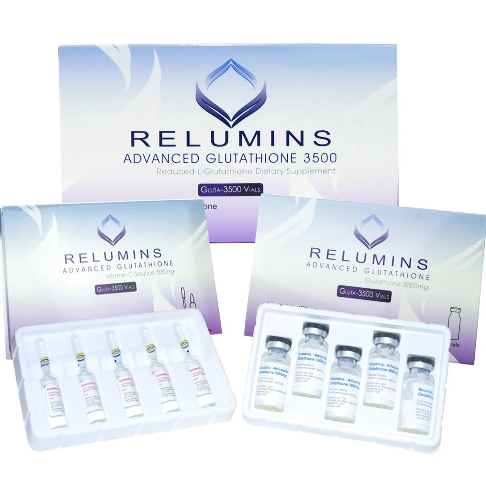 Authentic Relumins 3500Mg Glutathione Injections - Dosage Form: Liquid
