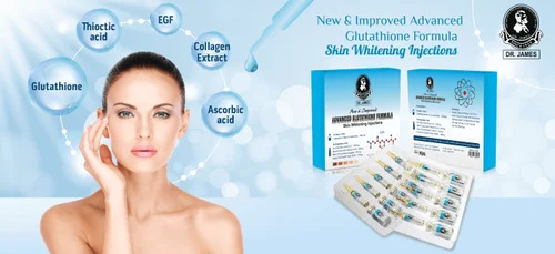 Dr. James Glutathione Skin Whitening Injection - Dosage Form: Liquid