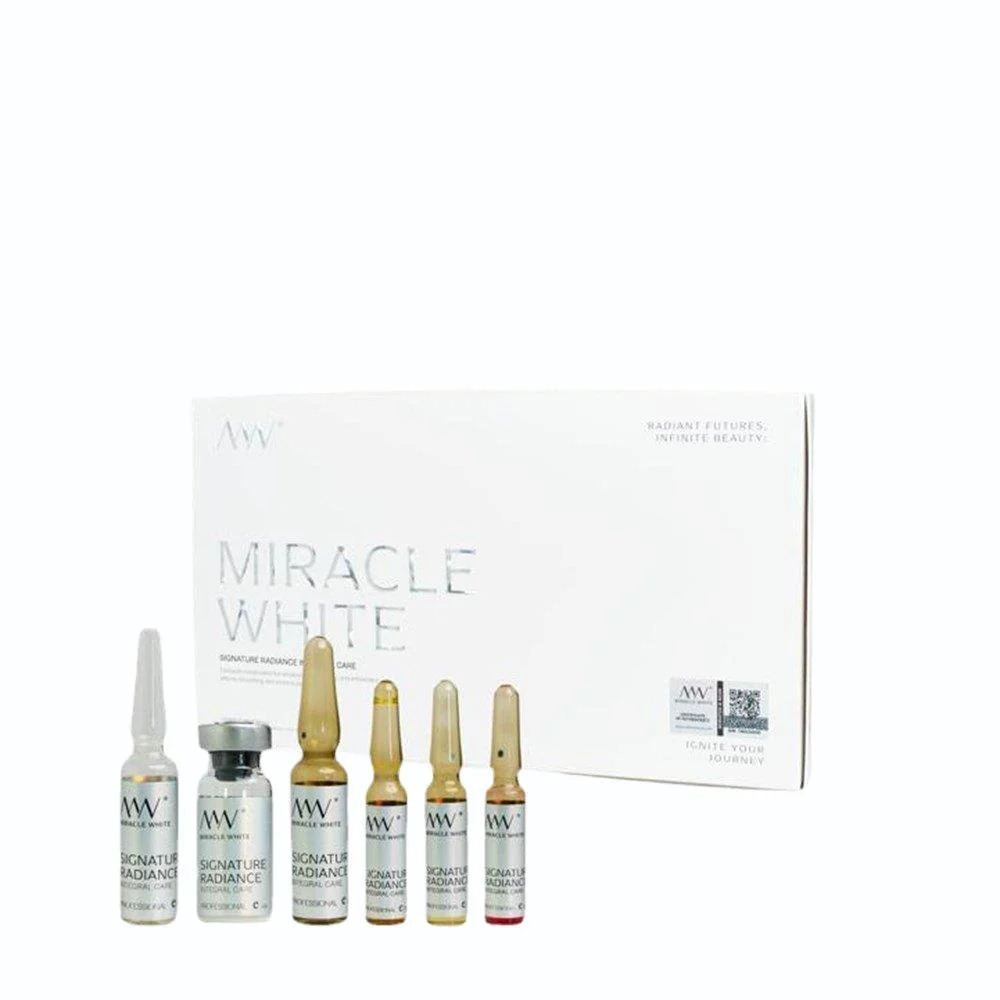 Miracle White 80,000Mg Glutathione Injection White Box - Physical Form: Liquid