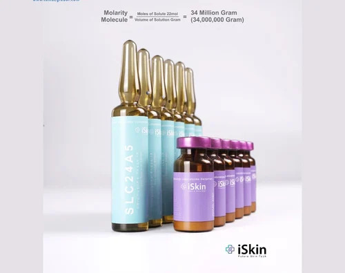 Iskin Slc24A5 Chromosome Phase Ix Glutathione Whitening Injection - Dosage Form: Liquid