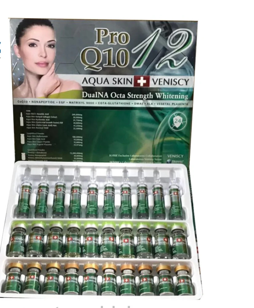 Aqua Skin Veniscy Pro 12 Q10 Dualna Octa Whitening - Drug Type: Injection