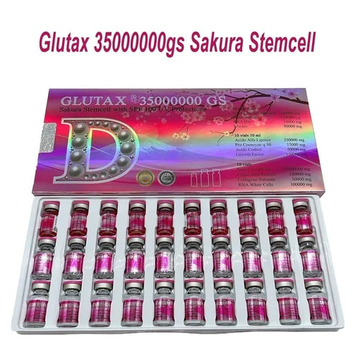 Glutax 35000000gs Sakura Glutathione Skin Whitening Injection