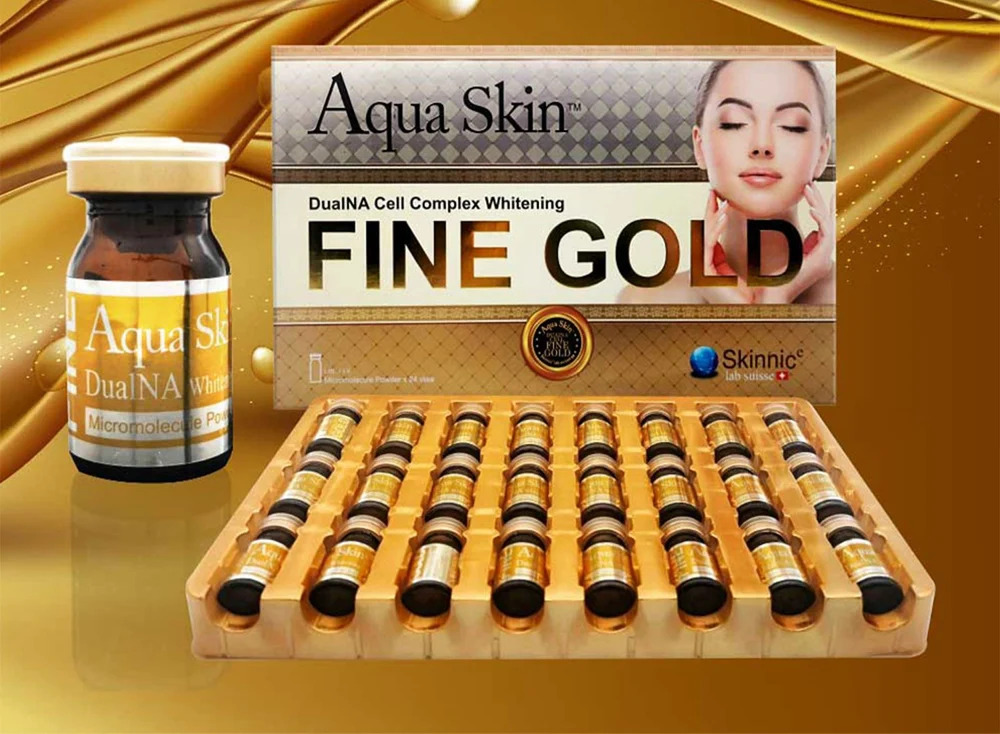 Aqua Skin Fine Gold DualNa Cell Complex Whitening Injection