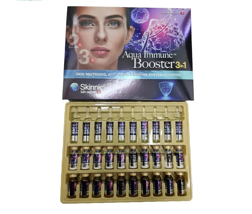 Aqua Immune Booster 3 In 1 Glutathione Injection - Dosage Form: Liquid