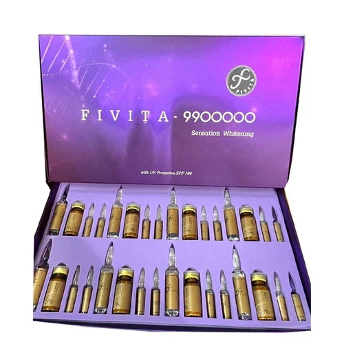 Fivita 9900000 Sensation Whitening Glutathione Injection - Age Group: Adult