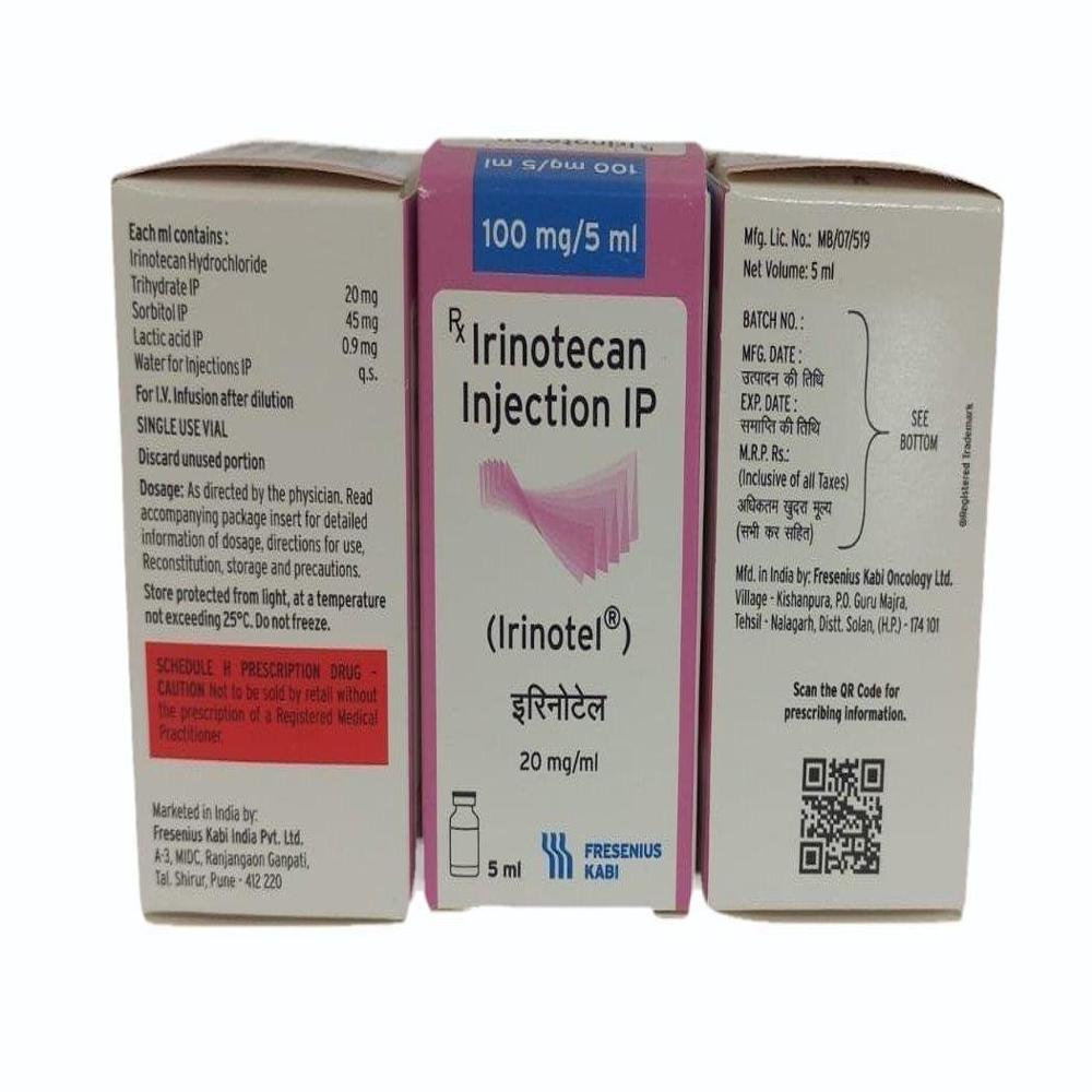 Irinotel Irinotecan 100 Mg Injection