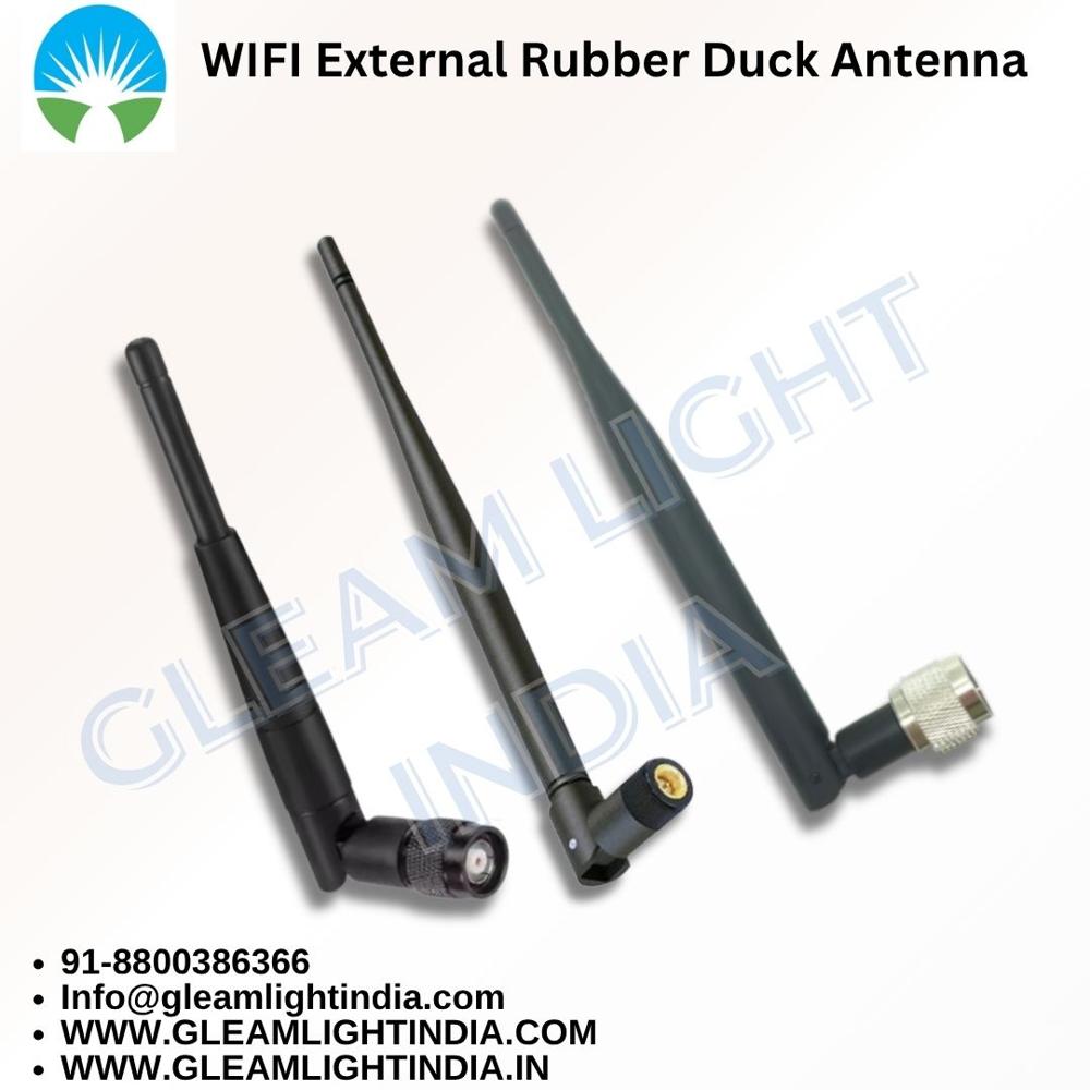 External Wifi Antenna - Plastic, 2.5 Ghz Frequency Range, 360â° Horizontal Lobe Width, 5 Dbi Gain | Industrial Usage, Linear Polarization, Operating Temp 40-60â°c