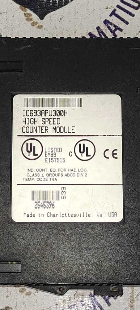 ALLEN BRADLEY  IC693APU300H