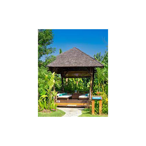 Customized Outdoor Gazebo - Color: Brown