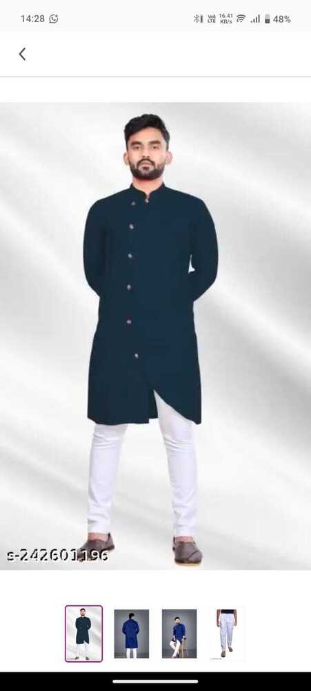 mens cotton kurta collection