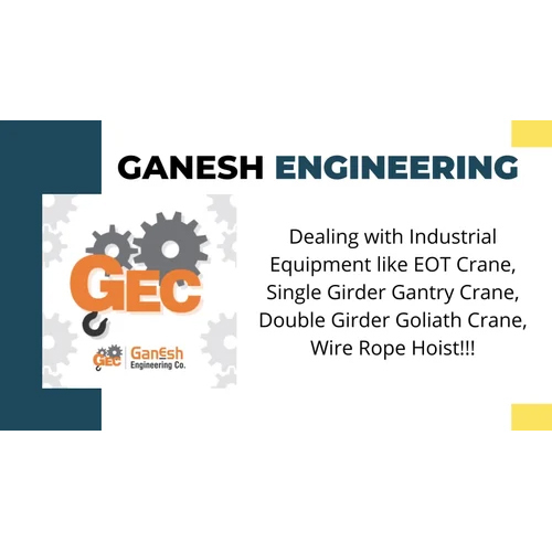 Material Lifting Eot Crane - Color: Blue