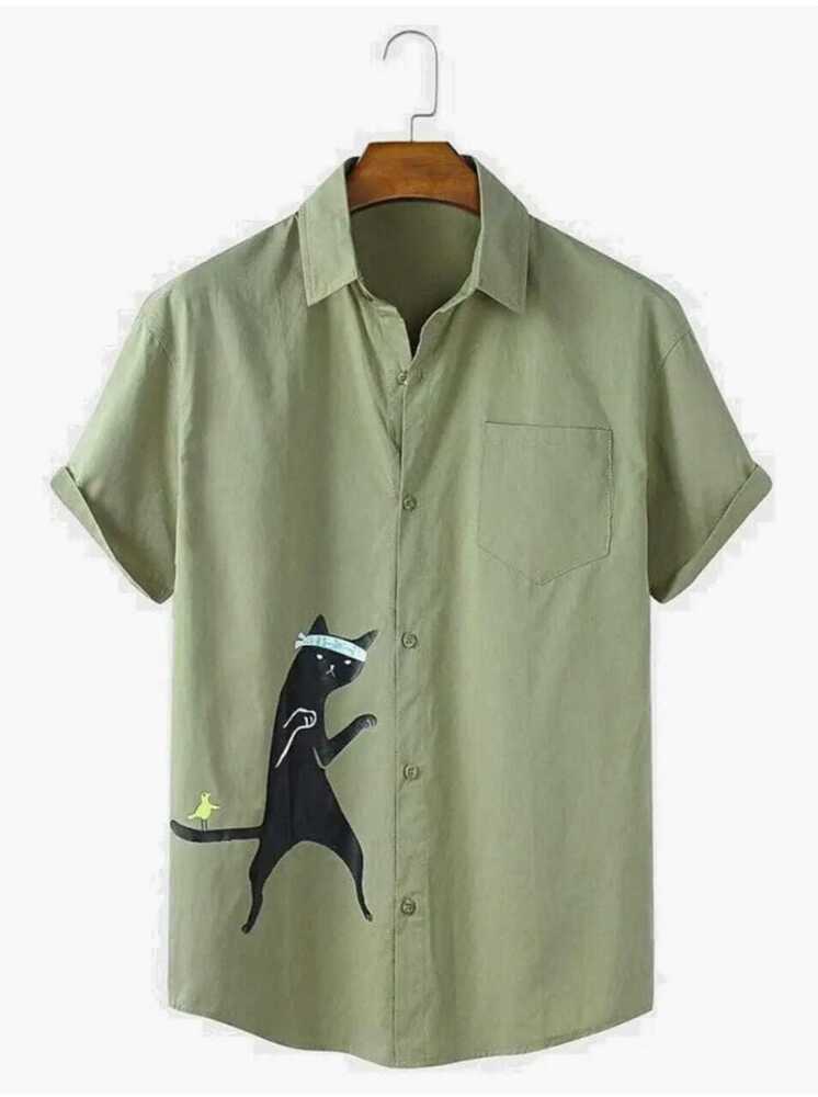 stylish branded half shirt for men