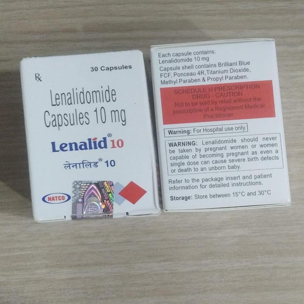 Lenalid Lenalidomide 10 Mg Capsules - Origin: India