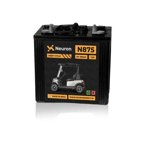 8Watt Golf Cart Battery - Size: Standard