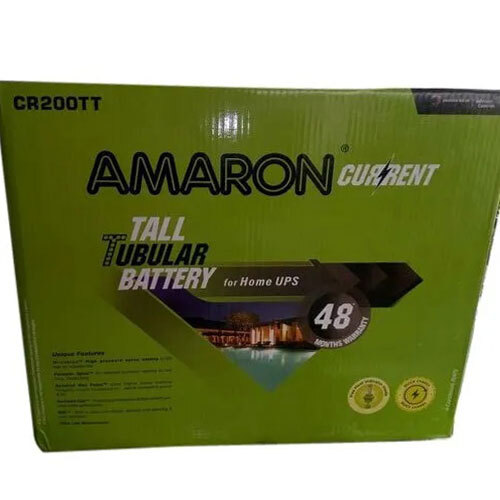 Amaron Tall Tubular Bike Battery - Size: Standard