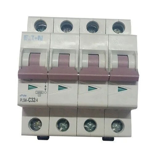 Eaton 32A 4 Pole Mcb - Color: White