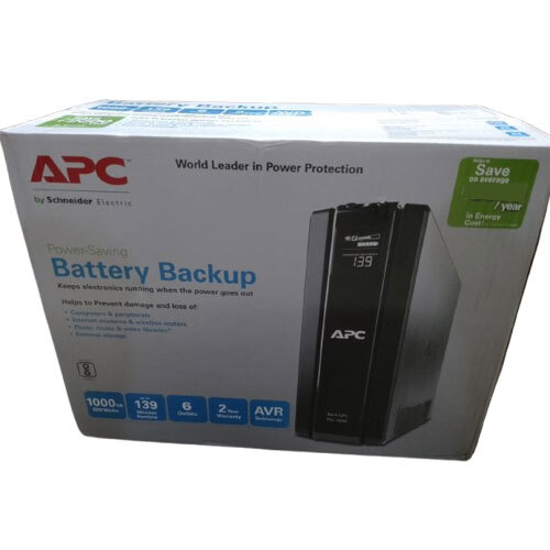 Power Saving Battery Backup - Color: Black