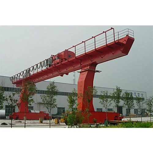 Single Beam Gantry Crane - Color: Yellow