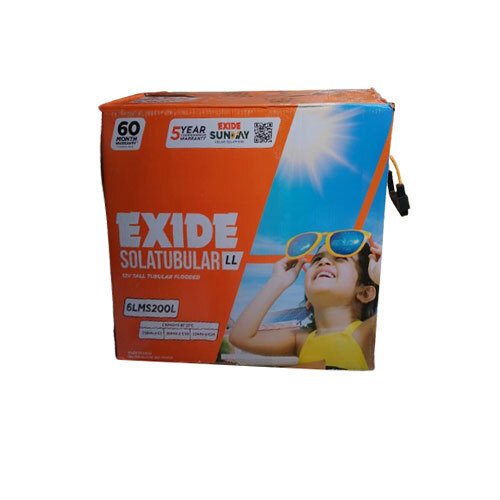 Exide Solatubular Battery - Features: Easy To Use