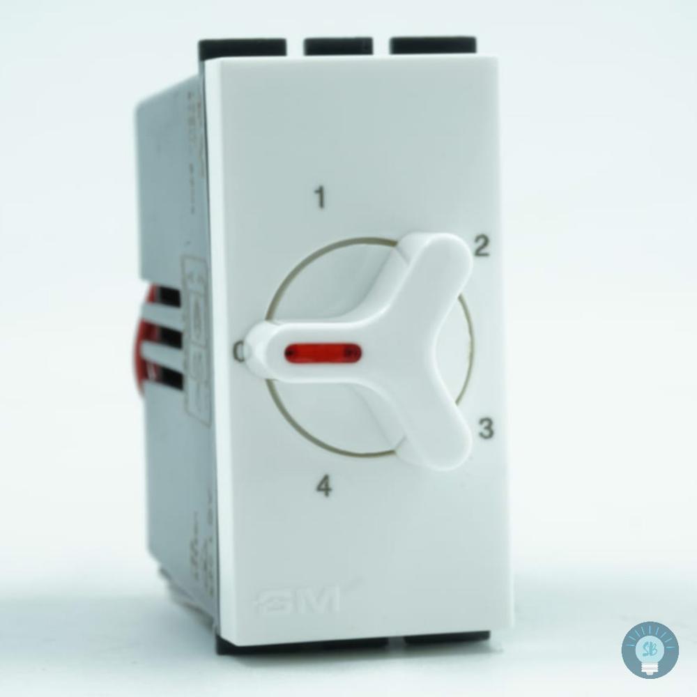 5 Step Ceiling Fan Regulator - Frequency: 50 Hertz (Hz)