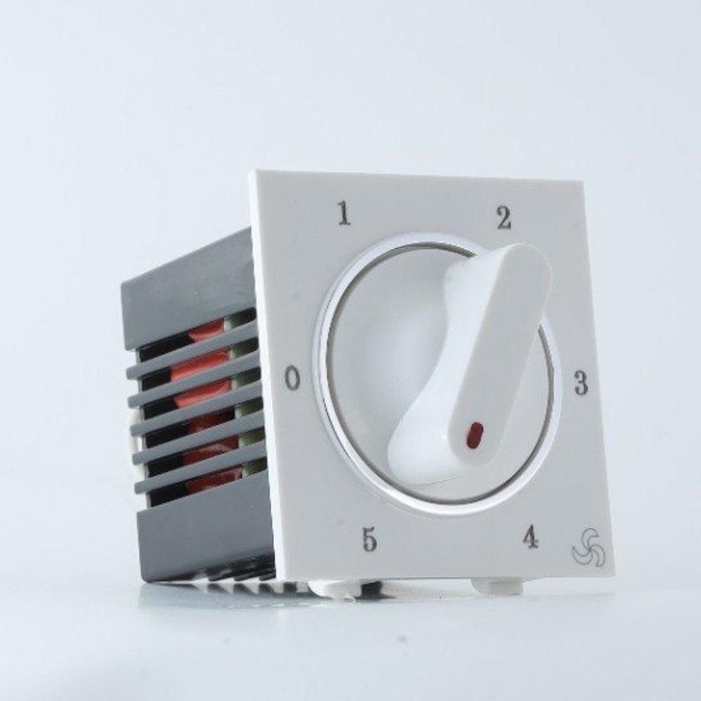 5 Step Ceiling Fan Regulator - Frequency: 50 Hertz (Hz)