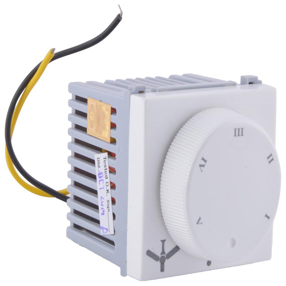 5 Step Ceiling Fan Regulator - Frequency: 50 Hertz (Hz)
