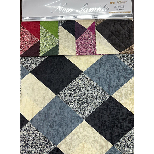 Rasgulla (Bamboo Print) Fabric - Color: Multi Color