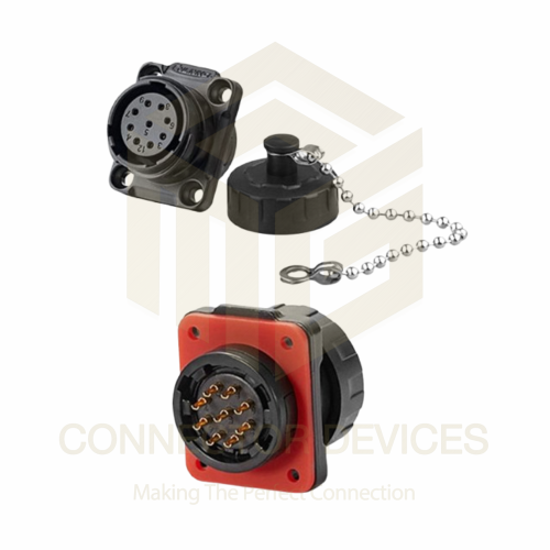 YM20 250V 5A 9Pin Female Socket IP67 Waterproof Power Connector Plastic Shell Solder Terminal