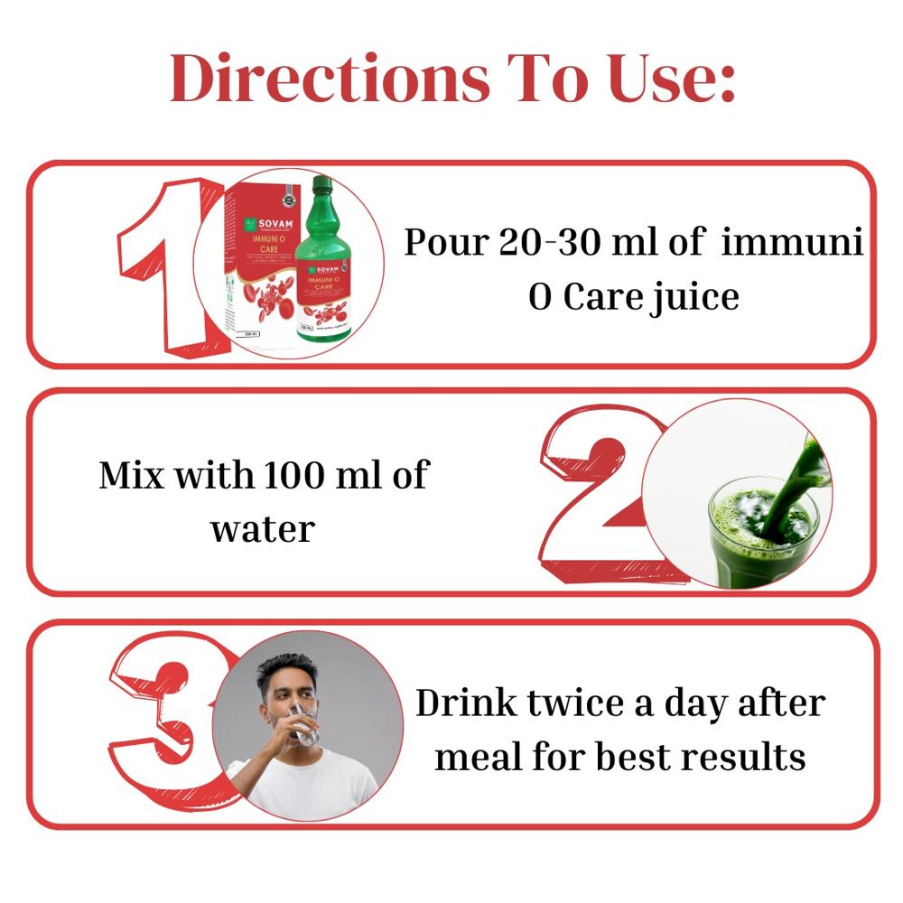 Immuni O Care Juice 500ml Ayurvedic Tonic