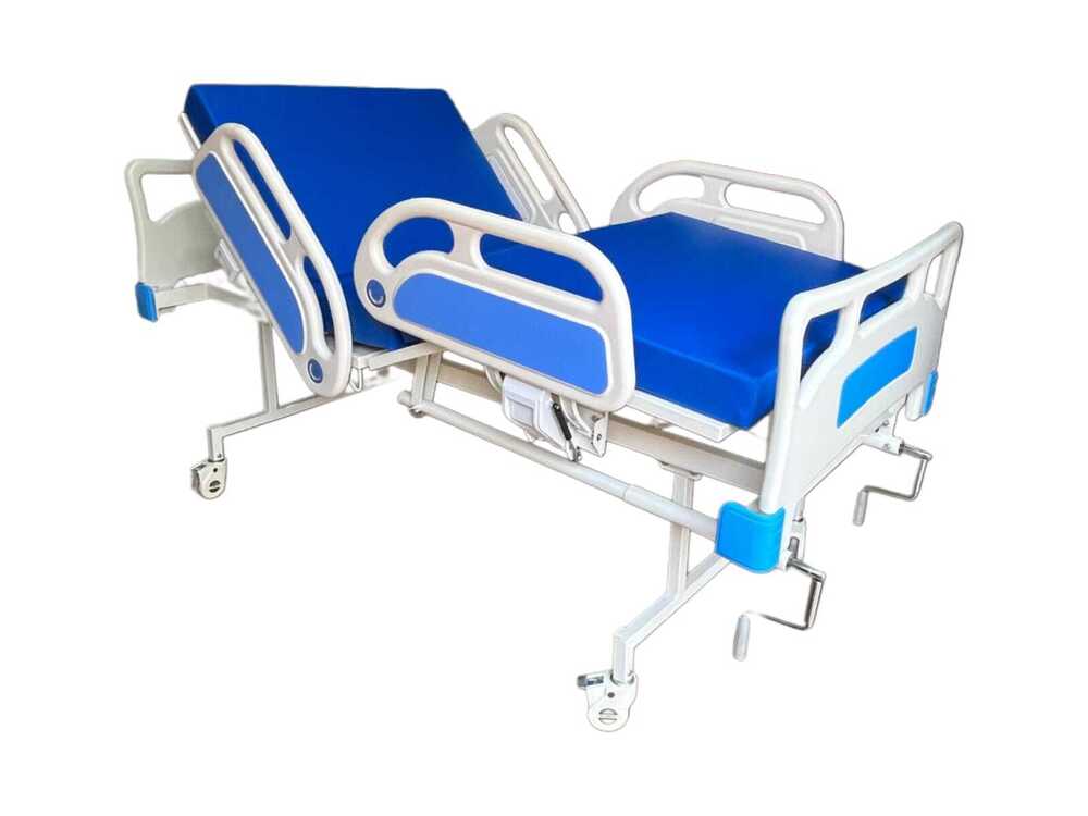 ICU बेड फोलर ABS पैनल, ABS रेलिंग के साथ गद्दा (हैंडल) GM 7010B