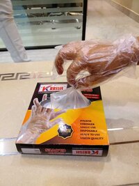 PLASTIC GLOVES BOX PACKING